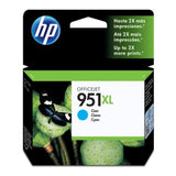 HP 951XL Cyan Officejet Ink Cartridge