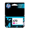 HP 670 Magenta Ink Cartridge LAR